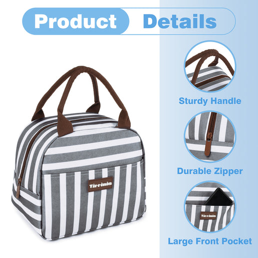 Tirrinia Small Insulated Lunch Cooler Bag for Kids close-up detail