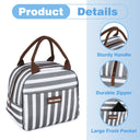 Tirrinia Small Insulated Lunch Cooler Bag for Kids close-up detail