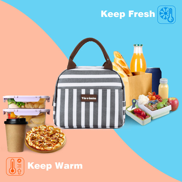 Tirrinia Small Insulated Lunch Cooler Bag for Kids close-up detail