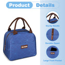 Tirrinia Small Insulated Lunch Cooler Bag for Kids close-up detail