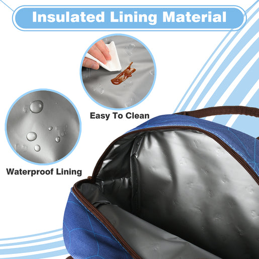 Tirrinia Small Insulated Lunch Cooler Bag for Kids close-up detail