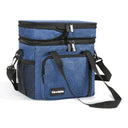 Tirrinia Large Capacity Expandable Insulated Lunch Bag front view