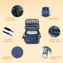 Tirrinia Large Capacity Expandable Insulated Lunch Bag product image 7