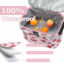 Tirrinia Insulated Picnic Basket with Pattern product image 15