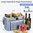 Tirrinia Insulated Picnic Basket with Pattern product image 9
