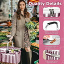 Tirrinia Insulated Picnic Basket with Pattern product image 23