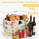 Tirrinia Insulated Picnic Basket with Pattern product image 6