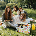 Tirrinia Insulated Picnic Basket with Pattern product image 26