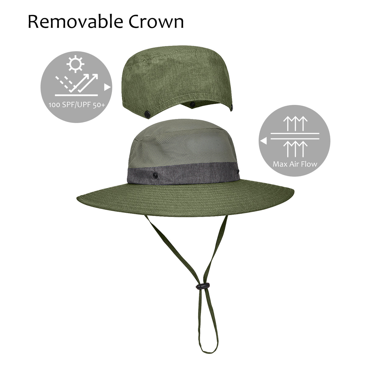 Tirrinia Sun Hat back view