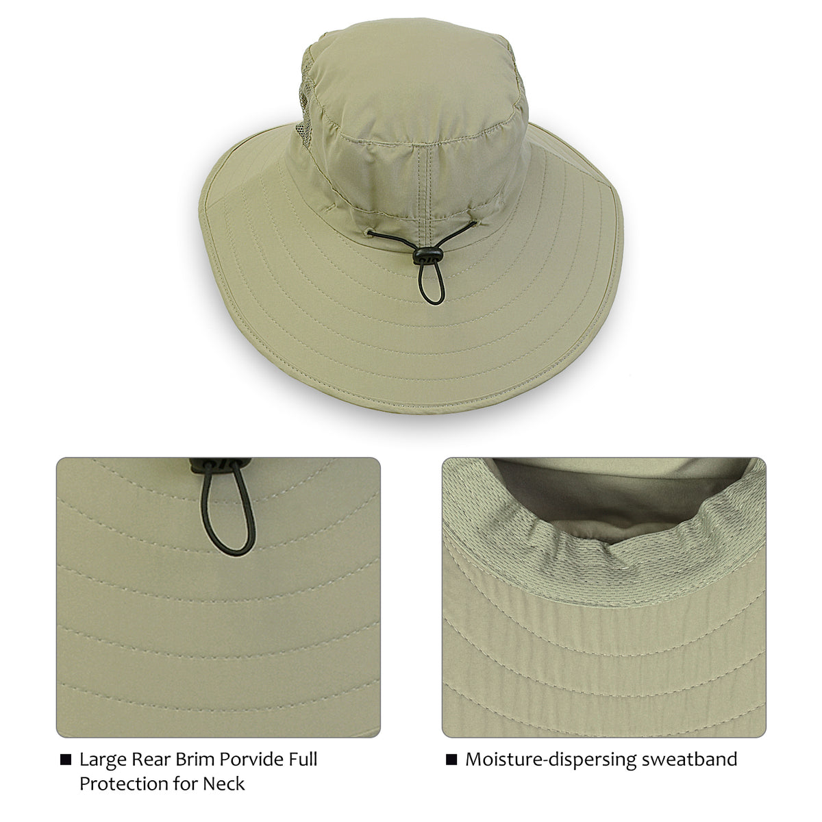 Tirrinia Fishing Safari Hat for Summer