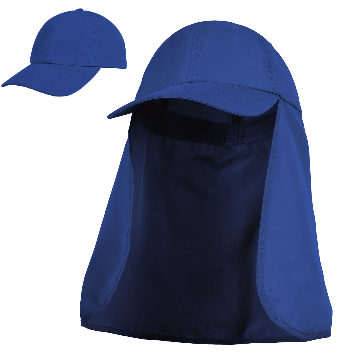 Tirrinia Neck Flap Sun Hat with Wide Brim