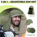 Tirrinia Neck Flap Sun Hat with Wide Brim product image 7