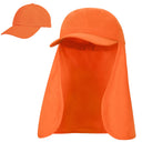 Tirrinia Neck Flap Sun Hat with Wide Brim side view