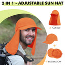 Tirrinia Neck Flap Sun Hat with Wide Brim product image 8