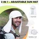 Tirrinia Neck Flap Sun Hat with Wide Brim product image 6