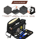 Tirrinia Travel Waterproof Toiletry Bags for Women and Men back view