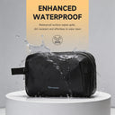 Tirrinia Travel Toiletry Bag – Large Capacity Waterproof Makeup & Toiletry Organizer detail view
