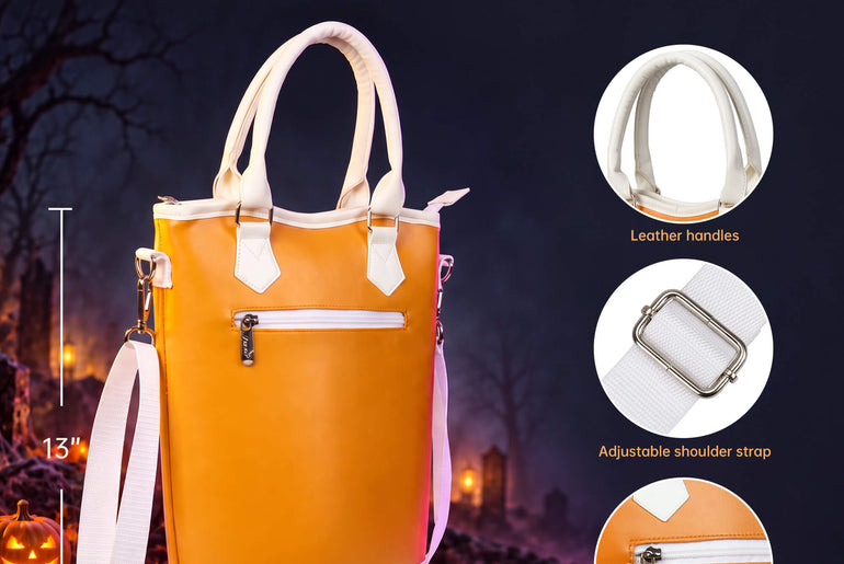 Tirrinia 2 Bottle Wine Gift Tote with Corkscrew for Outdoor