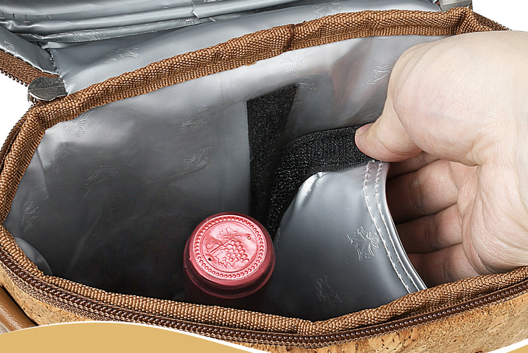 Tirrinia 2 Bottle Insulated Wine Bag – Stylish Wine Tote for Travel, Picnic & Gifting product image 11