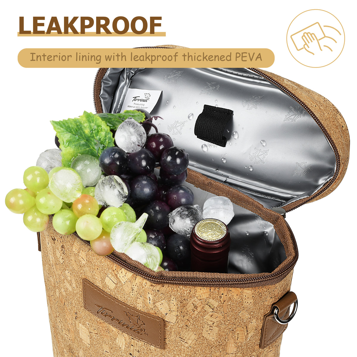Tirrinia 2 Bottle Insulated Wine Bag – Stylish Wine Tote for Travel, Picnic & Gifting product image 8