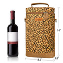 Tirrinia 2 Bottle Insulated Wine Glass Gift Bag
