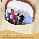 Tirrinia 2 Bottle Wine Gift Tote Carrier with Pocket
