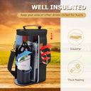 Tirrinia 2 Bottle Wine Gift Tote Carrier with Pocket product image 15