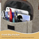 Tirrinia 2 Bottle Wine Gift Tote Carrier with Pocket product image 6