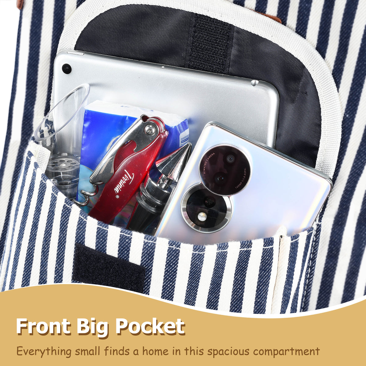 Tirrinia 2 Bottle Wine Gift Tote Carrier with Pocket