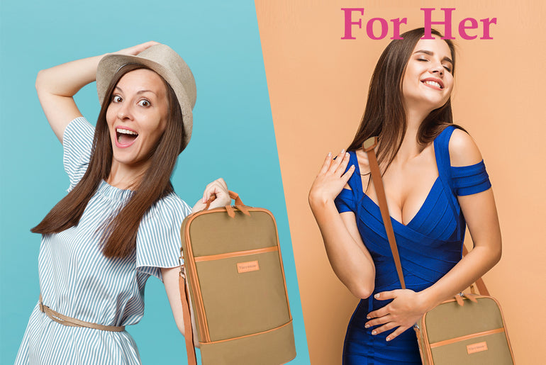 Tirrinia 2 Bottle Insulated Wine Cooler Bag for Beach