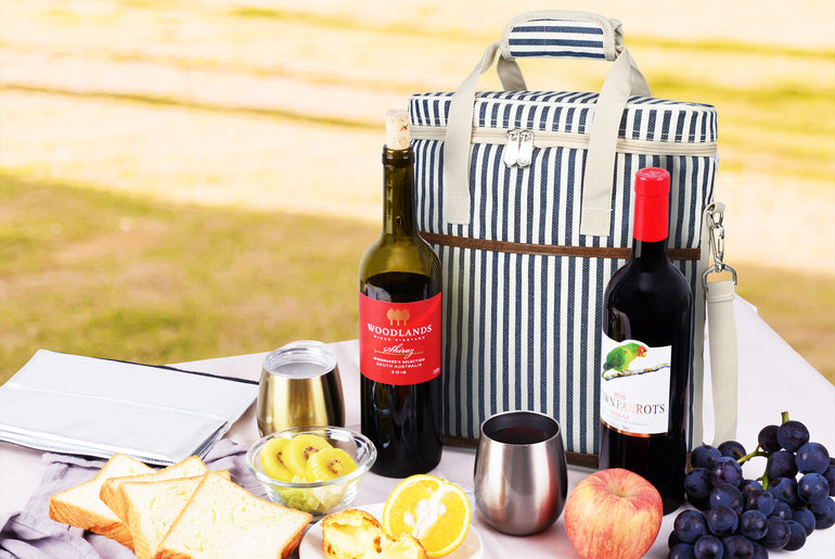 Tirrinia Insulated 3 Bottle Wine Carrier with Corkscrew product image 6
