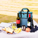 Tirrinia 3 Bottle Insulated Wine Tote Bag with Corkscrew