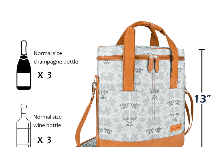 Tirrinia 3 Bottle Wine Carrier for Air Travel product image 19
