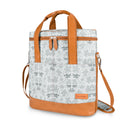 Tirrinia 3 Bottle Wine Carrier for Air Travel back view