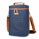 Tirrinia 4 Bottle Wine Cooler Bag for Dinner Party