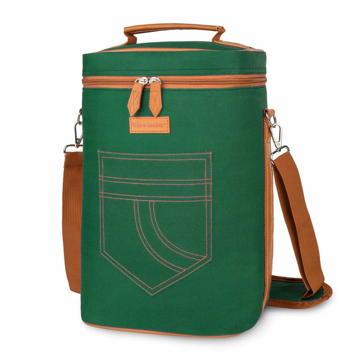 Tirrinia 4 Bottle Wine Cooler Bag for Dinner Party