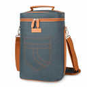 Tirrinia 4 Bottle Wine Cooler Bag for Dinner Party