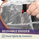 Tirrinia 4 Bottle Wine Cooler Bag for Dinner Party