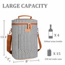 Tirrinia 4 Bottle Wine Cooler Bag for Dinner Party product image 20