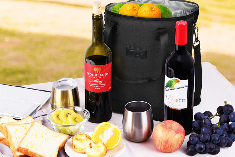 Tirrinia 6 Bottle Wine Cooler Carrier for Winery
