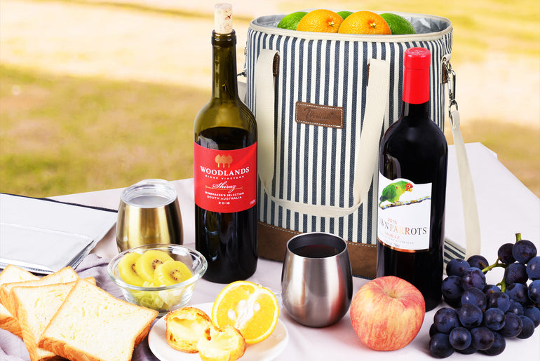 Tirrinia 6 Bottle Wine Cooler Carrier for Winery