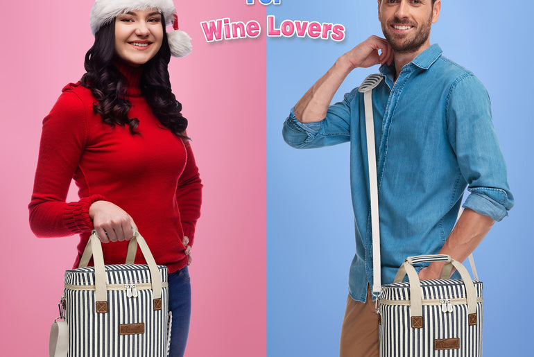 Tirrinia 6 Bottle Wine Cooler Carrier for Winery