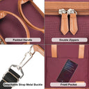 Tirrinia 6 Bottle Wine Purse Cooler for Wine Travel product image 19