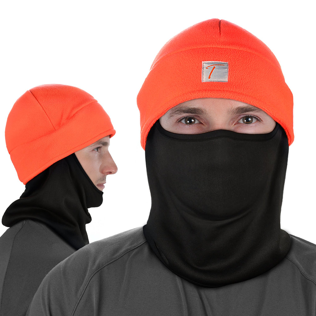 Tirrinia Warm Winter Beanie Hat with Visor For Outdoor - Winter Hat product photo