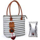1.5L Wine Purse with Hidden Spout & Wine Bladder – Insulated Wine Tote Bag, Reusable Wine Travel Bag for Picnics, Beach & Parties