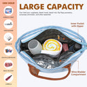 1.5L Wine Purse with Hidden Spout & Wine Bladder – Insulated Wine Tote Bag, Reusable Wine Travel Bag for Picnics, Beach & Parties