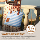 1.5L Wine Purse with Hidden Spout & Wine Bladder – Insulated Wine Tote Bag, Reusable Wine Travel Bag for Picnics, Beach & Parties
