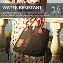 1.5L Wine Purse with Hidden Spout & Wine Bladder – Insulated Wine Tote Bag, Reusable Wine Travel Bag for Picnics, Beach & Parties
