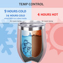 Tirrinia Insulated Wine Tumbler back view