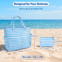 Tirrinia Extra Large Beach Tote Bag – Waterproof Travel Tote with Wet & Dry Separation newarrivals style